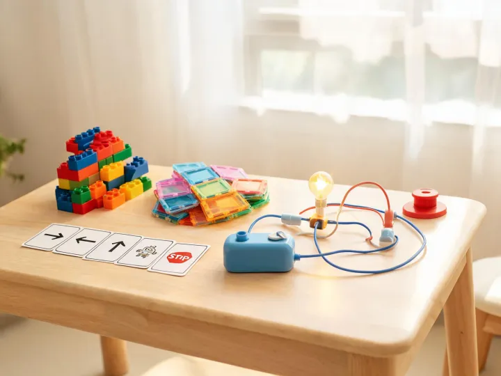 Building blocks challenge table