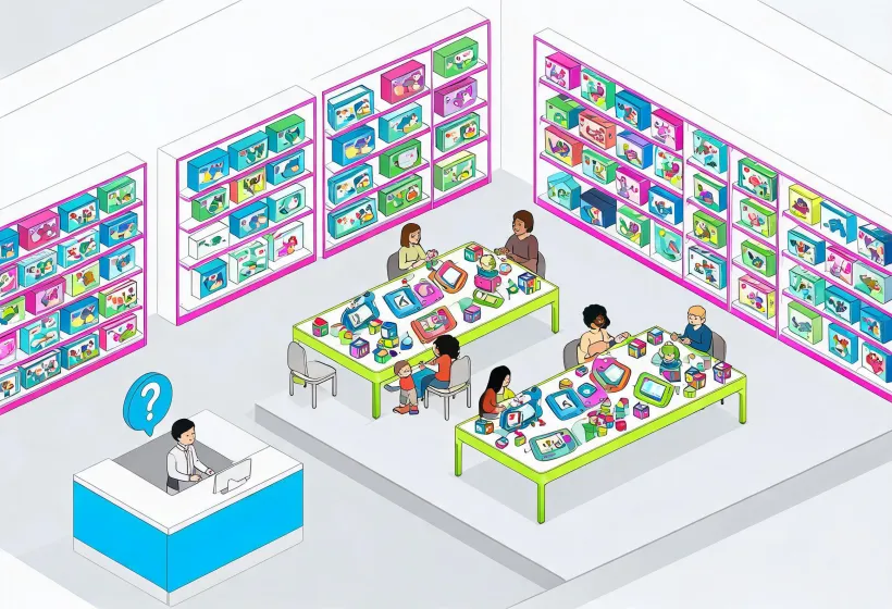 Leapfrog support studio map illustration