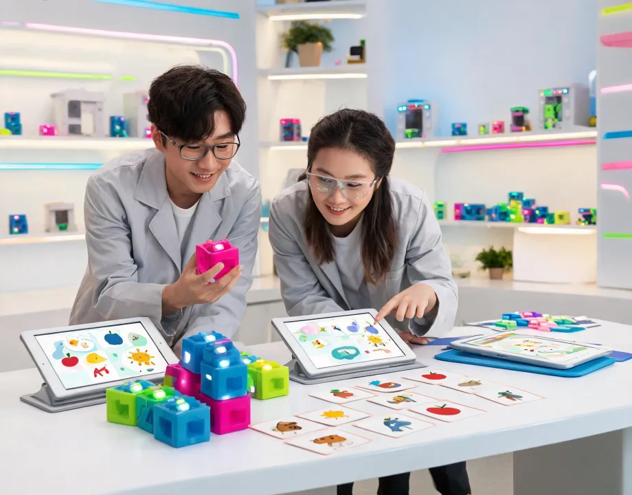 Leapfrog STEM toy prototype lab